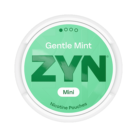 ZYN Gentle Mint Mini S1, Zyn snus, Zyn nicotine pouches, Zyn pouches