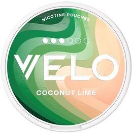 VELO Coconut Lime, coconut lime nicotine pouch, VELO Coconut Lime 6mg, VELO Coconut Lime vs Tropic Breeze, tropical nicotine pouch