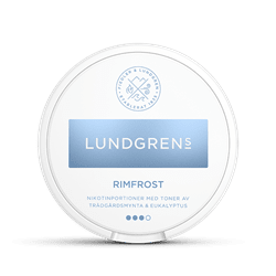 Lundgrens Rimfrost, Lundgrens snus, Lundgrens nicotine pouches