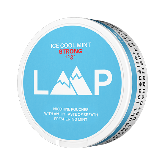 Loop Ice Cool Mint Strong, loop snus, loop nicotine pouches, loop pouches