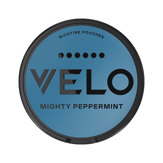 VELO Mighty Peppermint Max 17mg, VELO nicotine pouches, VELO snus, velo pouches, tobacco free dip,