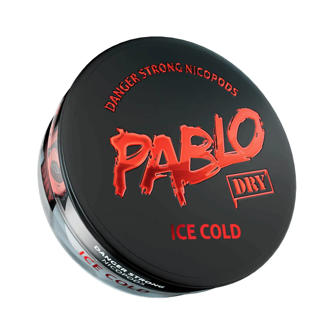 PABLO Dry Ice Cold, pablo snus, pablo nicopods