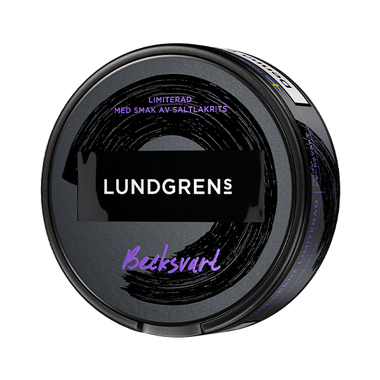Lundgrens Becksvart Limited Edition, Lundgrens snus, snus, swedish snus