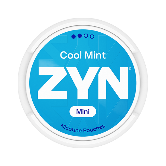 ZYN Cool Mint Mini S2 3mg — full Cool Mint character at the lightest available Mini nicotine. 7.5mg/g, 20 pouches per can. The ideal ZYN Cool Mint entry point. Tobacco-free. 21+.