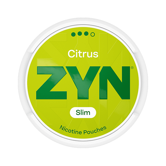 Zyn Citrus Slim S3, ZYN Snus, Zyn pouches, Zyn nicotine pouches