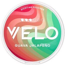 VELO Guava Jalapeño, guava jalapeno nicotine pouch, spicy nicotine pouch, VELO Guava Jalapeno 8mg, VELO Guava Jalapeno vs Guava Passionfruit