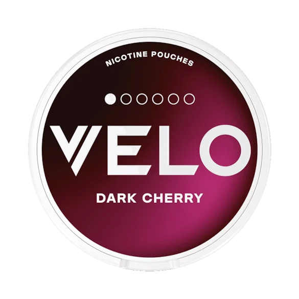VELO Dark Cherry Mini 4mg, VELO Dark Cherry Mini, VELO Dark Cherry 4mg, Buy VELO Dark Cherry Mini, Cherry nicotine pouches