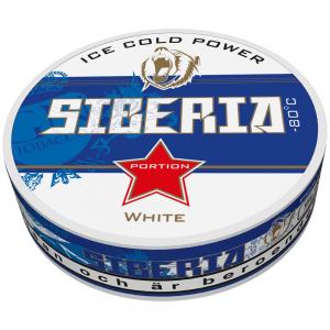 Siberia -80 degrees white portion