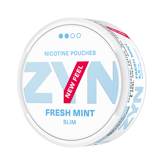 Zyn fresh mint, Zyn nicotine pouches, zyns