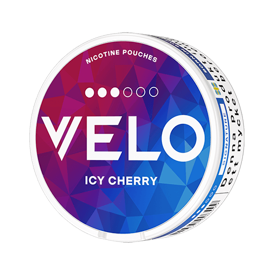 VELO Icy Cherry, VELO NICOTINE POUCHES, VELO SNUS, VELO SNUS NEAR ME