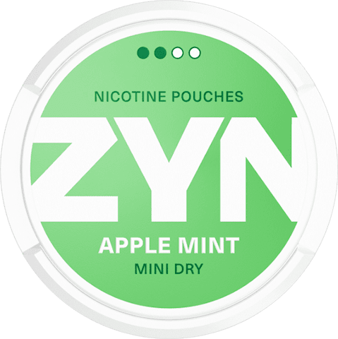 ZYN Mini Dry Apple Mint 3 mg