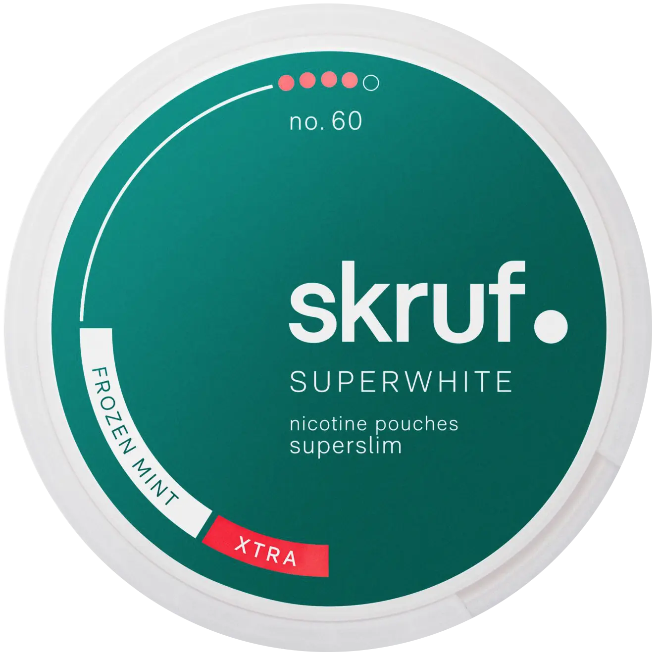 Skruf Superwhite Frozen Mint Superslim #4