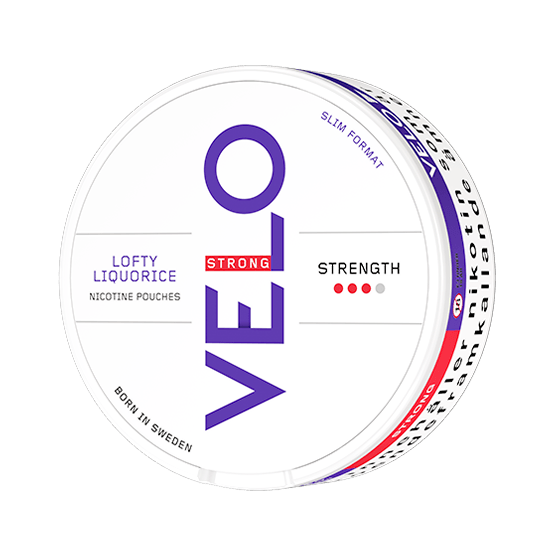 VELO Lofty Liquorice, velo snus, velo snooze, velo nicotine pouches, buy velo nicotine pouches, velo nicotine pouches near me, where to buy velo nicotine pouches