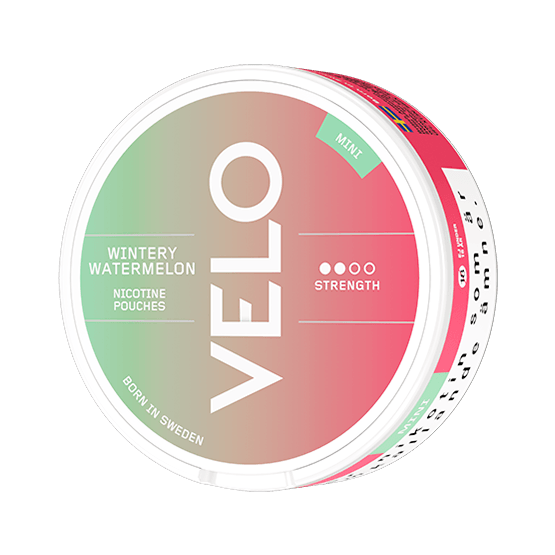 VELO Wintery Watermelon Mini, VEL NICOTINE POUCHES, VELO SNUS, VELO nicotine pouches in Sharjah, velo nicotine pouches in UAE