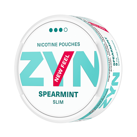 ZYN Slim Spearmint Strong S3, Zyns, zyn nicotine pouches, zyn pouches