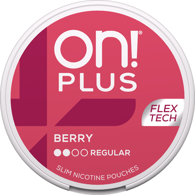 on! PLUS Berry Regular