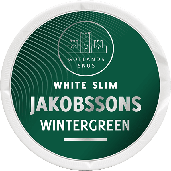 Jakobssons Wintergreen White Slim