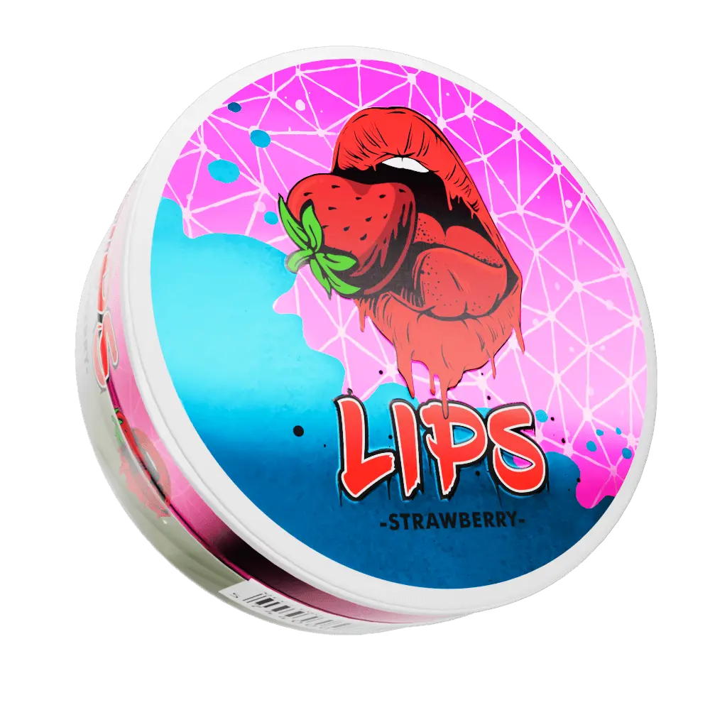 LIPS, LIPS Snus LIPS nicotine pouches, LIPS strawberry, Buy lips strawberry nicotine pouches