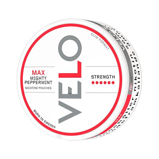 VELO Mighty Peppermint Max 17mg, velo nicotine pouches in the us, velo nicotine pouches in usa, velo snus in usa, velo snus in the US, velo snooze, tobacco free snus in usa, tobacco free pouches in usa